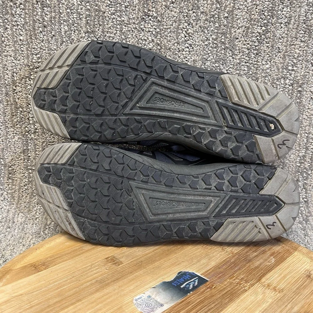 Xero Shoes HFS II Womens Size 9 Black Gray Barefoot Minimalist Running Shoes Gym